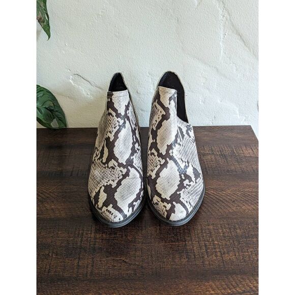 Madden Girl G-Nite Snake Skin Print Ankle Boots - Size 7.5 - Picture 3 of 8